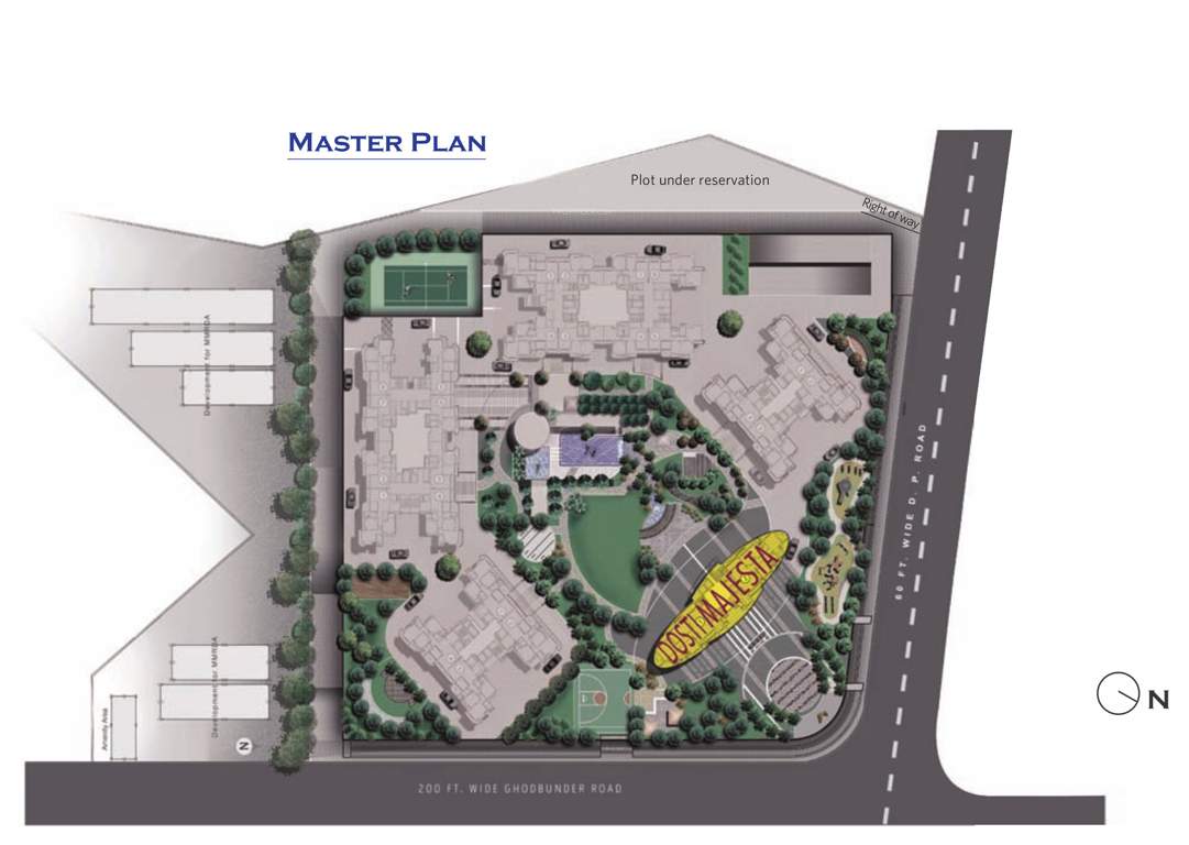 Images for Master Plan of Dosti Imperia Dosti Majesta