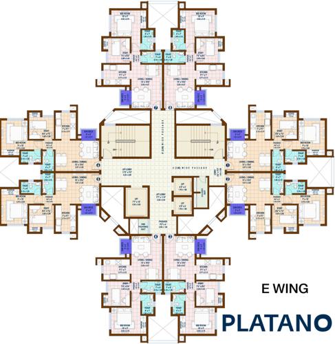 Images for Cluster Plan of Nirmal Lifestyle City Kalyan Platano E