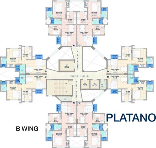 Images for Cluster Plan of Nirmal Lifestyle City Kalyan Platano B