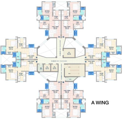 Images for Cluster Plan of Nirmal Lifestyle City Kalyan Platano A