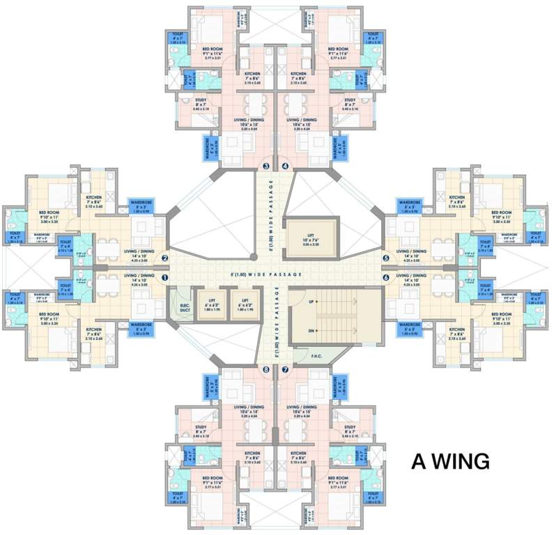 Images for Cluster Plan of Nirmal Lifestyle City Kalyan Platano A