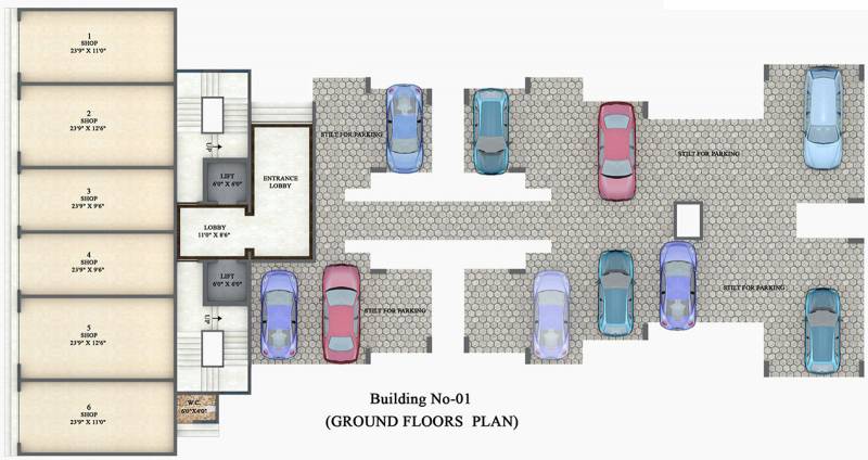 Images for Cluster Plan of Shankheshwar Platinum Phase 2