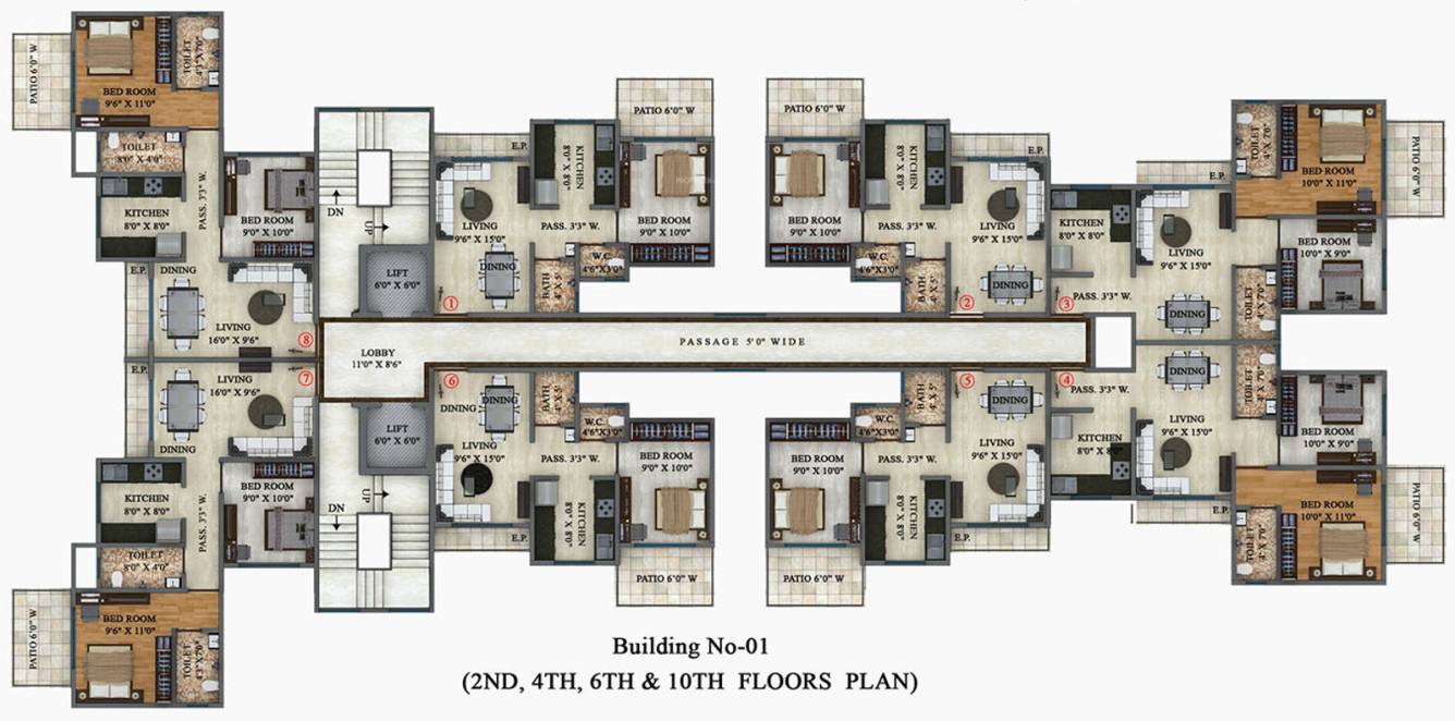 Images for Cluster Plan of Shankheshwar Platinum Phase 2