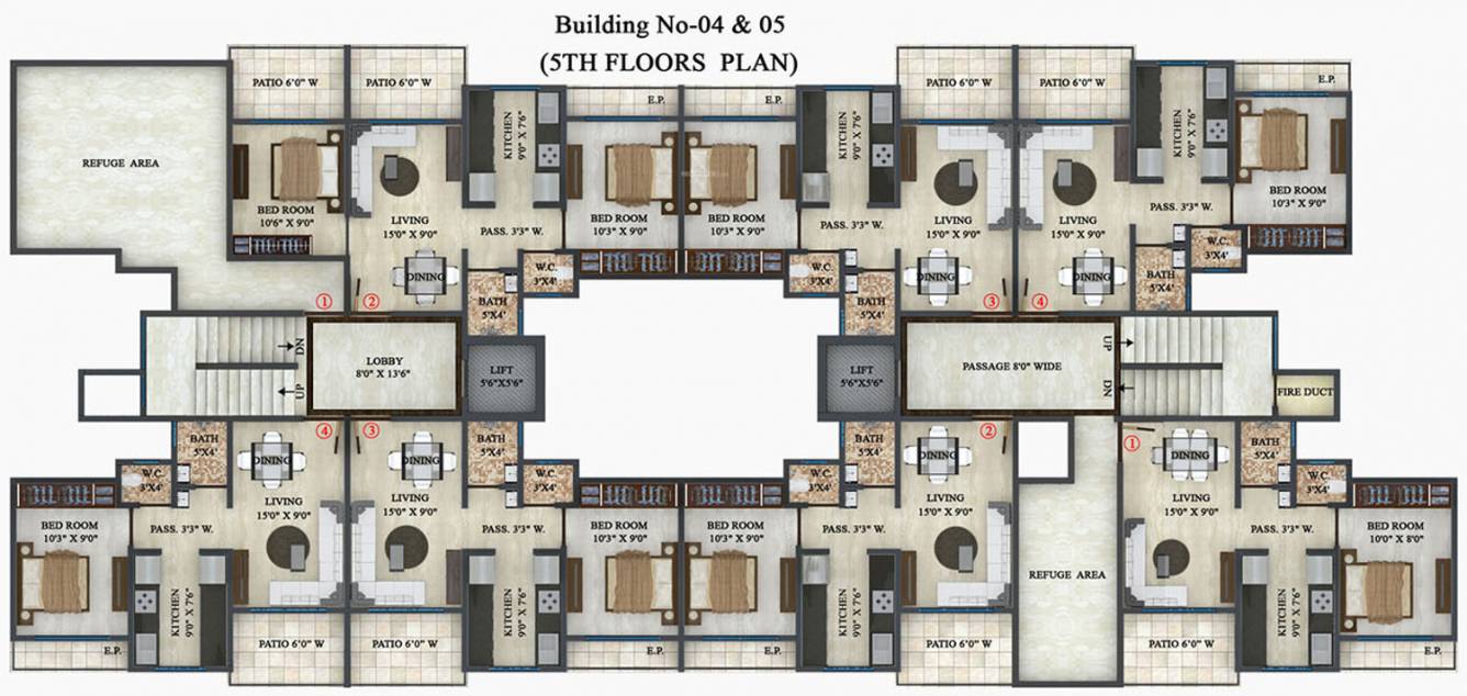 Images for Cluster Plan of Shankheshwar Platinum Phase 2