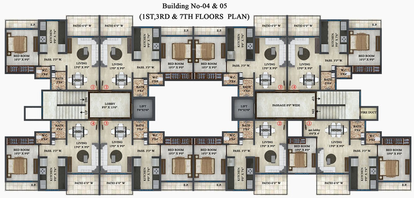 Images for Cluster Plan of Shankheshwar Platinum Phase 2