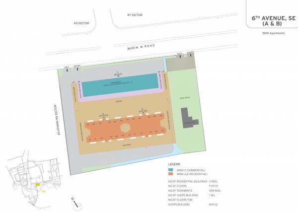 Images for Master Plan of Kolte Patil Life Republic 6th Avenue