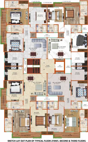 Images for Cluster Plan of CS Aravali Tower Images for Cluster Plan of CS Aravali Tower