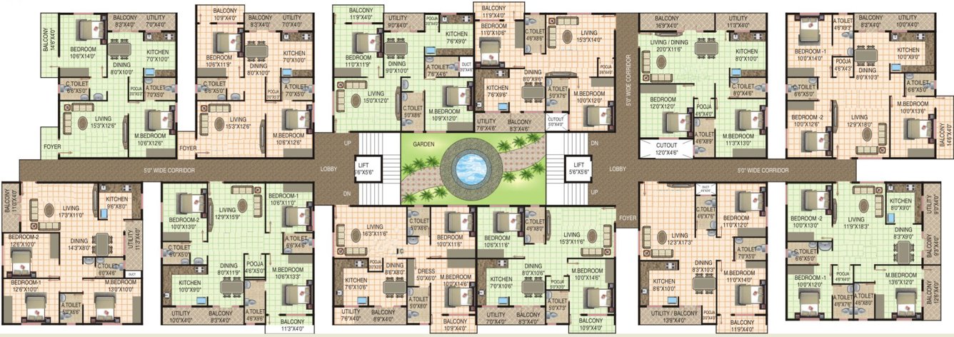 Images for Cluster Plan of Lakvin Elite