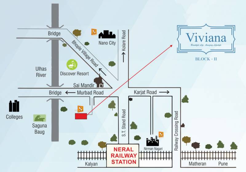 Images for Location Plan of Nirman Viviana Block 2