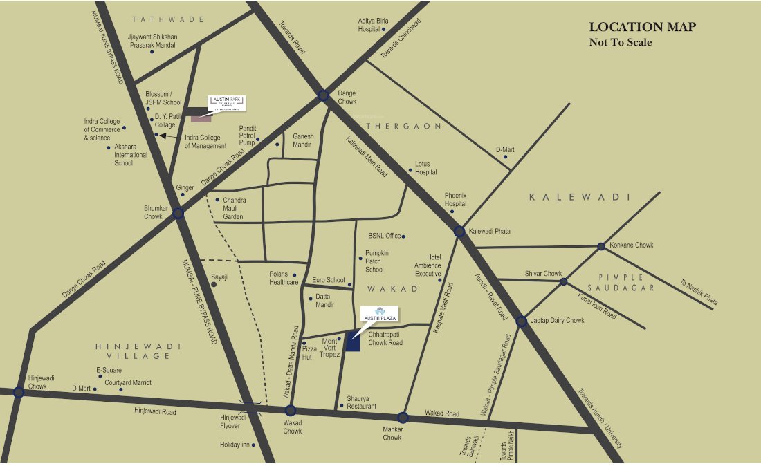  austin plaza a b building Location Plan