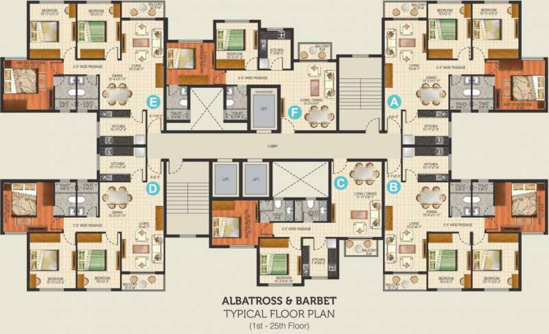  aquaview Garnet Cluster Plan