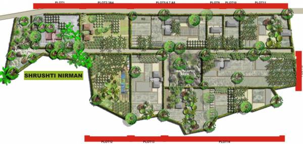 Images for Master Plan of Jay Shrushti Nirman II Apartment No 6 And 15