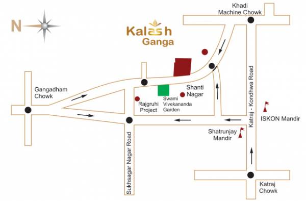  kalash-ganga Location Plan