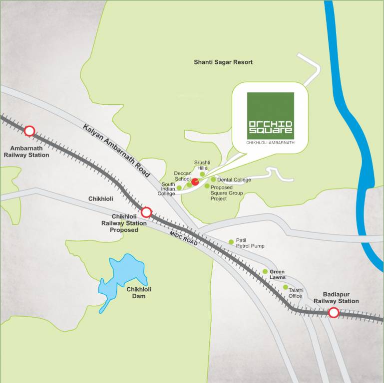 Images for Location Plan of Squarefeet Orchid Square Phase 3