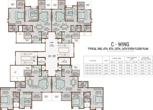  alcinia-phase-iii Images for Cluster Plan of Vertical Alcinia Phase III