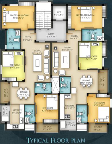 Images for Cluster Plan of House Of Salve The Artemis
