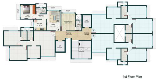 Images for Cluster Plan of Romell Trimurti CHSL Phase I Upto 15th Floor