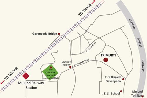 Images for Location Plan of Romell Trimurti CHSL Phase I Upto 15th Floor