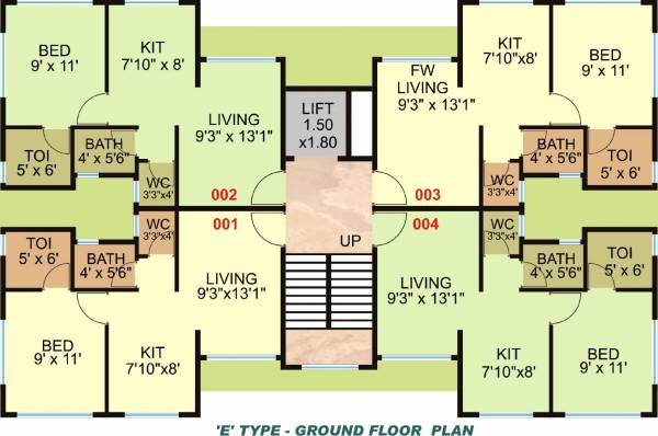 Images for Cluster Plan of Shashwat Vaastu