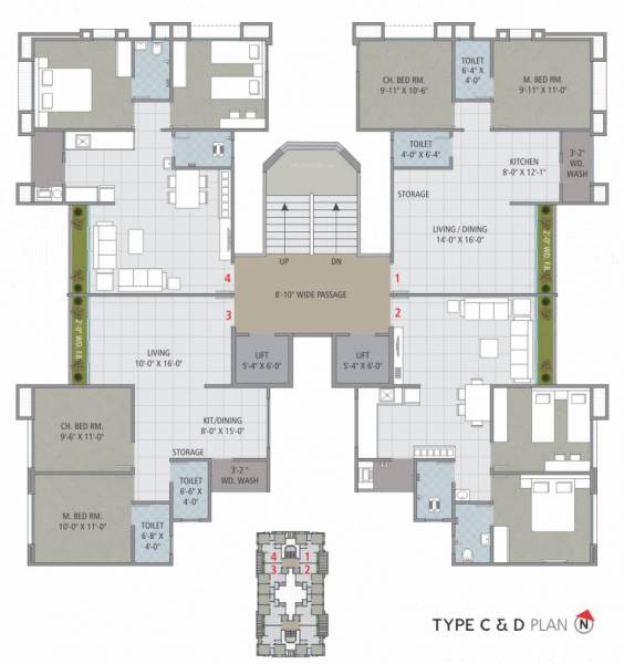 Images for Cluster Plan of Sangini Swaraj