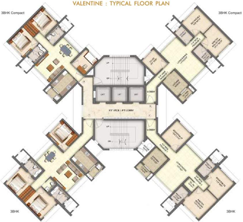 Images for Cluster Plan of Runwal Anthurium Valentine