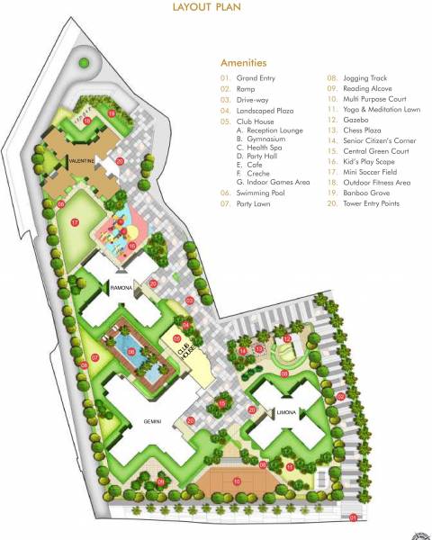 Images for Layout Plan of Runwal Anthurium Valentine