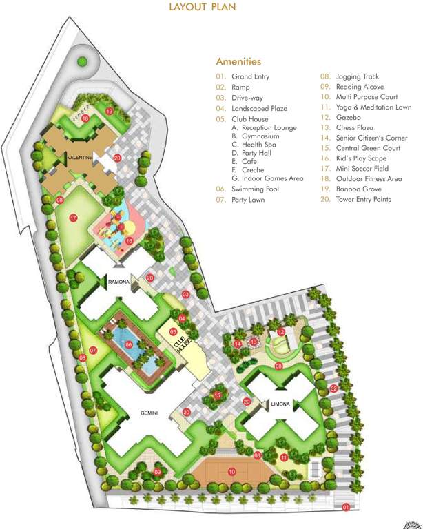 Images for Layout Plan of Runwal Anthurium Valentine