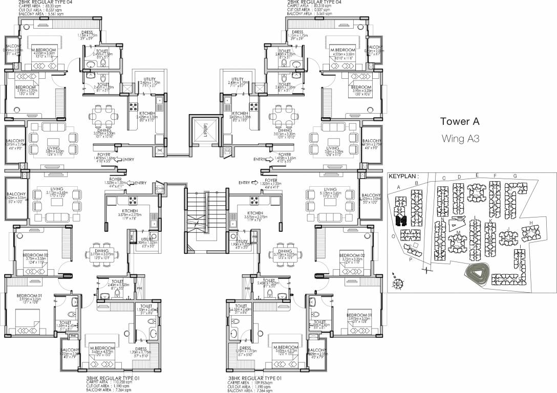 Images for Cluster Plan of Godrej Life Plus