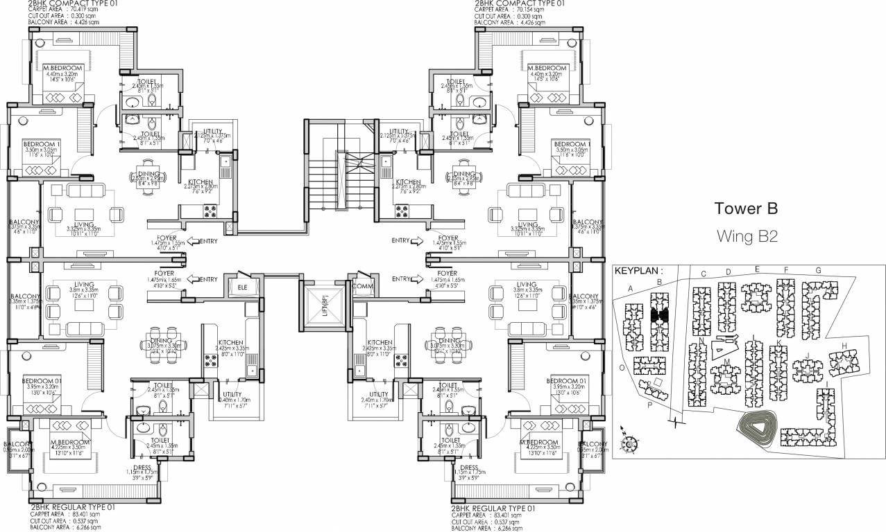 Images for Cluster Plan of Godrej Life Plus