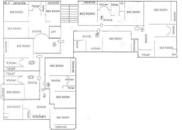 Images for Cluster Plan of Mohanta Vivekananda Bhaban