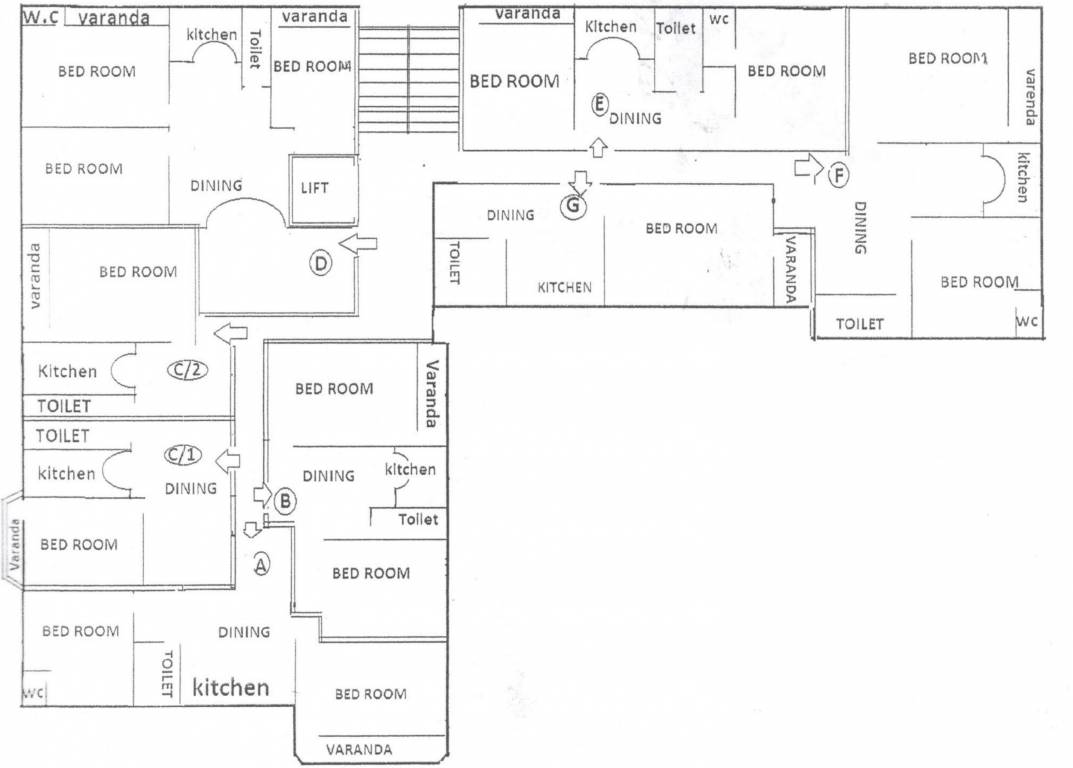 Images for Cluster Plan of Mohanta Vivekananda Bhaban