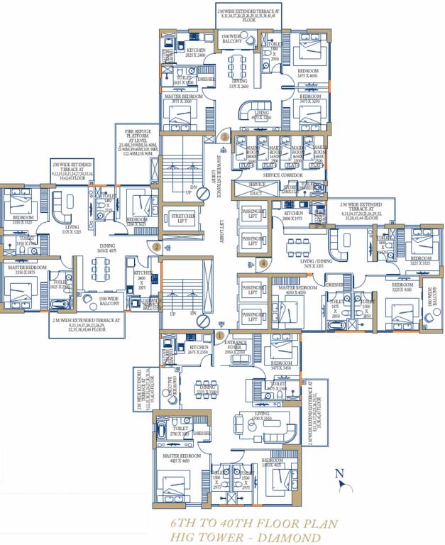Images for Cluster Plan of Bengal Peerless Avidipta Phase II