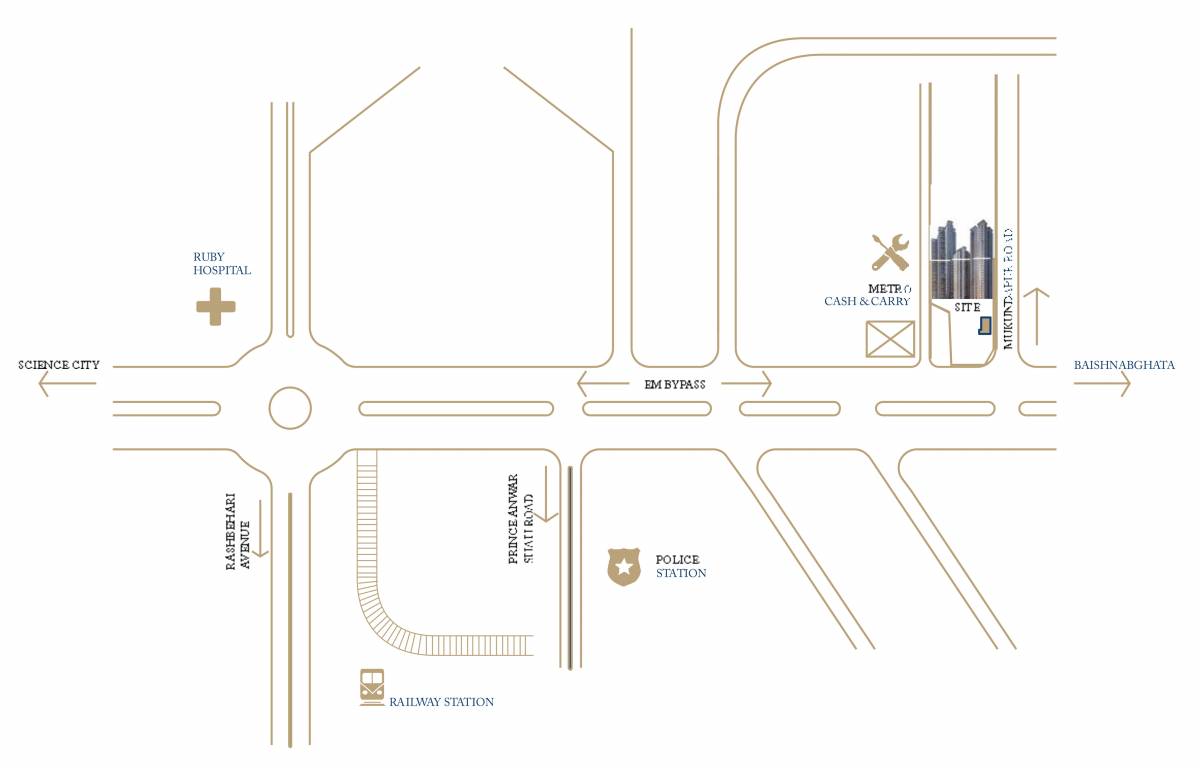 avidipta phase ii Location Plan