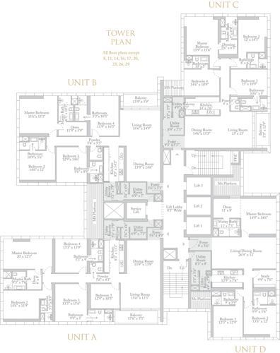 Images for Cluster Plan of Tribeca Trump Tower