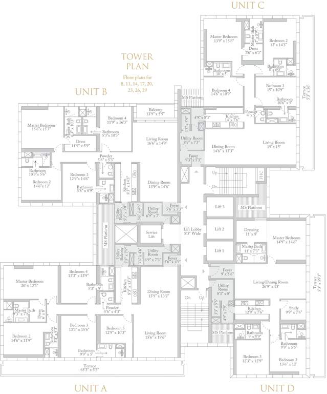 Images for Cluster Plan of Tribeca Trump Tower