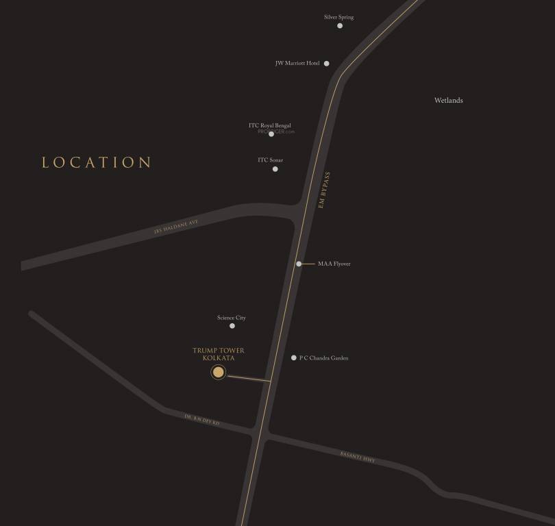 trump tower Location Plan