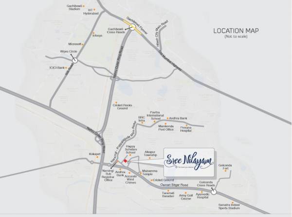  srinilayam Location Plan