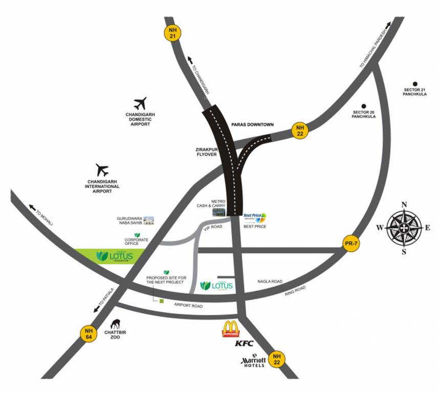 Images for Location Plan of Maya Green Lotus Saksham