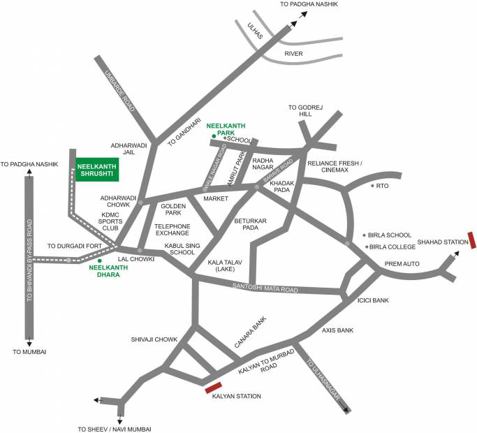 Images for Location Plan of Ashapura Neelkanth Shrushti Amarnath A B Wing And Vaidyanath