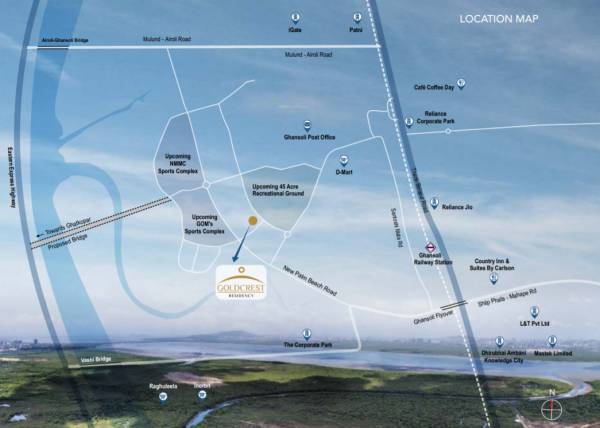  goldcrest-residency-phase-2 Location Plan