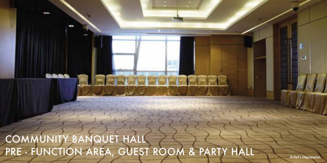  goldcrest residency phase 2 Banquet Hall