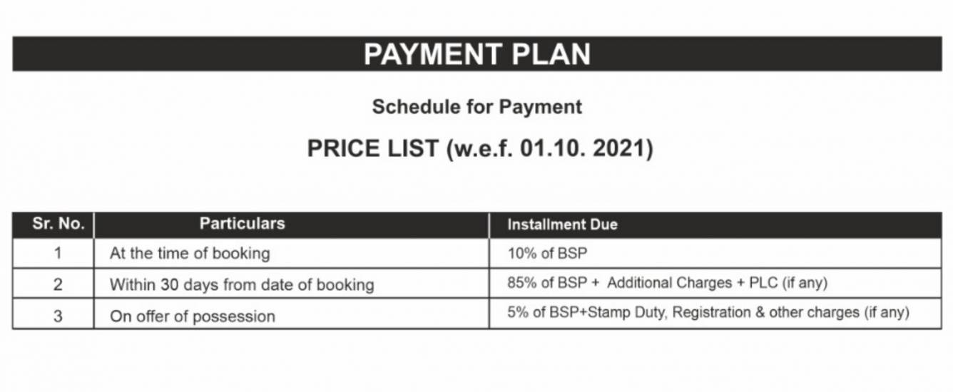 mulberry Images for Payment Plan of Rishita Mulberry Payment Plan