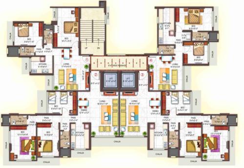  stella-sapphire-a-wing Stella Sapphire A Wing Cluster Plan