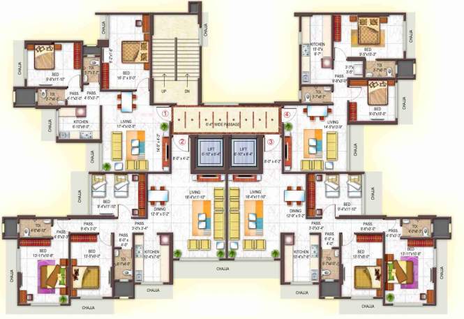  stella sapphire a wing Stella Sapphire A Wing Cluster Plan