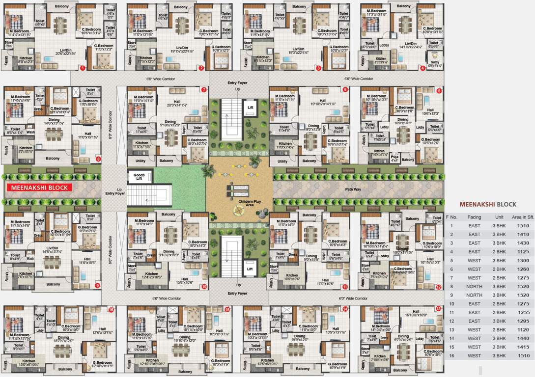 Images for Cluster Plan of  Balaji Ashirvaad Elite