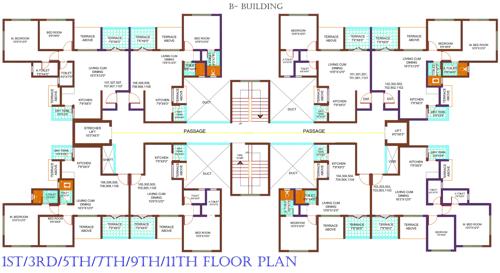 Images for Cluster Plan of A P Akshay Galaxy Building B And C