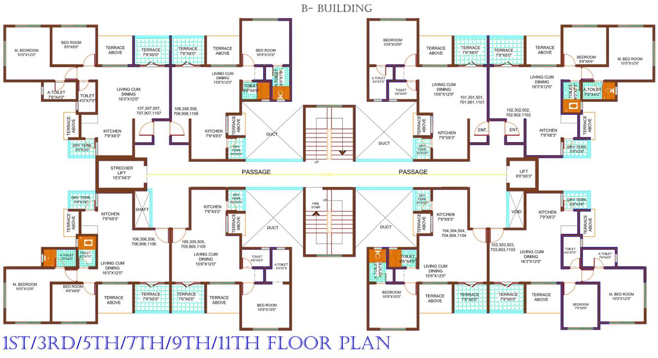 Images for Cluster Plan of A P Akshay Galaxy Building B And C