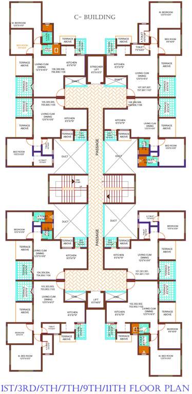 Images for Cluster Plan of A P Akshay Galaxy Building B And C