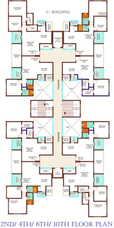 Images for Cluster Plan of A P Akshay Galaxy Building B And C