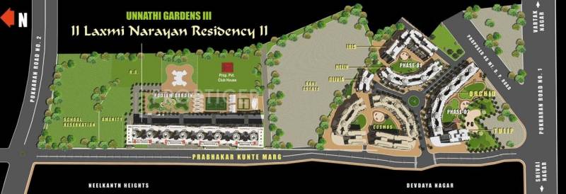 Images for Site Plan of Raunak Laxmi Narayan Residency